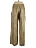 ETRO Metallic Gold Silk Pants Size EU (IT) 46 / US 10 - photo 2