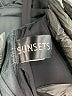 Sunsets Solid Black Swimsuit Top Size S - photo 3