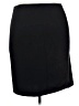 Elle Solid Black Casual Skirt Size XXL - photo 2