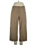 Eileen Fisher Solid Tan Casual Pants Size L - photo 1