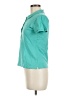 Lacoste Teal Short Sleeve Blouse Size S - photo 5