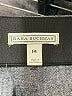 Dana Buchman Chevron-herringbone Gray Dress Pants Size 14 - photo 7