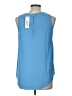 Glamorous 100% Polyester Blue Sleeveless Blouse Size L - photo 2