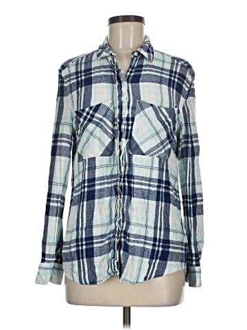 Express Long Sleeve Button-Down Shirt (view 1)