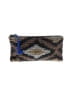 Moyna Gold Black Pouch Clutch One size - photo 1