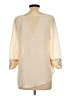 Blue Bird 100% Polyester Ivory 3/4 Sleeve Blouse Size L - photo 2