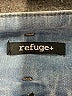Refuge Solid Blue Jeans Size 22 - photo 4
