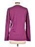 Nike 100% Polyester Purple Long Sleeve T-Shirt Size L - photo 2
