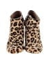 Aldo 100% Leather Animal Print Brown Ankle Boots Size 7 - photo 2