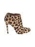 Aldo 100% Leather Animal Print Brown Ankle Boots Size 7 - photo 1