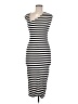 Zara Stripes Black Casual Dress Size M - photo 1