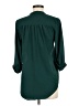 Brixon Ivy 100% Polyester Green Long Sleeve Blouse Size S - photo 2