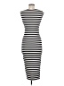 Zara Stripes Black Casual Dress Size M - photo 2
