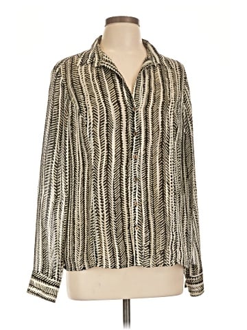 Jones New York Collection Long Sleeve Blouse (view 1)