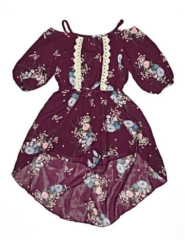 Pink & Violet Dress (view 1)