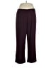 Catherines Solid Burgundy Casual Pants Size 1X - photo 1