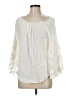 Muche et Muchette 100% Polyester Ivory 3/4 Sleeve Blouse One size - photo 1