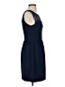 Soprano Solid Blue Casual Dress Size S - photo 4
