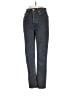 RE/DONE Chevron-herringbone Gray Jeans Size 26 waist - photo 1