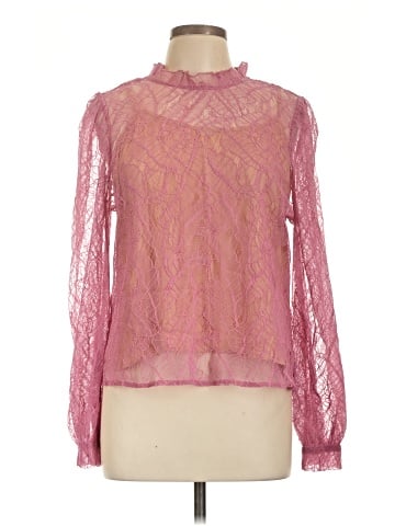 WAYF Long Sleeve Blouse (view 1)