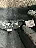 Larry Levine 100% Polyester Solid Black Dress Pants Size 6 - photo 7