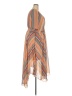 MELLODAY 100% Polyester Stripes Tan Casual Dress Size 2X - photo 4