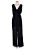 Harper 100% Polyester Solid Black Jumpsuit Size L - photo 1