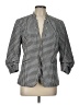 Suzy Shier Houndstooth Gray Blazer Size L - photo 1
