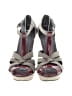 Aldo 100% Leather Color Block Gray Heels Size EU 38 - photo 2