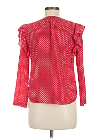 Rebecca Taylor Long Sleeve Silk Top (view 2)