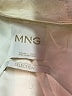 MNG Chevron-herringbone Ivory Blazer Size L - photo 6