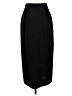 St. John Solid Black Formal Skirt Size 2 - photo 1