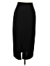 St. John Solid Black Formal Skirt Size 2 - photo 2