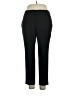 Le Suit Solid Black Dress Pants Size 14 Petite - photo 1