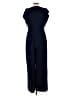 Eliza J 100% Polyester Solid Blue Jumpsuit Size 12 - photo 2