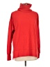 Ideology Solid Red Turtleneck Sweater Size L - photo 1