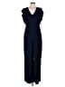 Eliza J 100% Polyester Solid Blue Jumpsuit Size 12 - photo 1