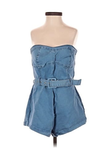 Highway Jeans Romper (view 1)