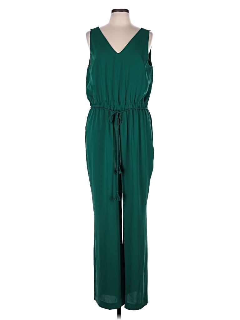 Pre-owned Ann Taylor Jumpsuit In Green