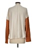 Impressions Color Block Brown Pullover Sweater Size S - photo 2