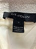 St. John Ivory Vest Size M - photo 3