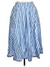 Unbranded 100% Polyester Stripes Blue Casual Skirt Size XL - photo 1