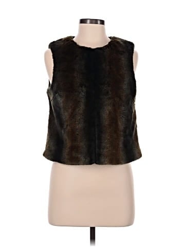 Trina Turk Faux Fur Vest (view 1)