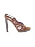 Sergio Rossi Brown Heels Size EU 37 - photo 1