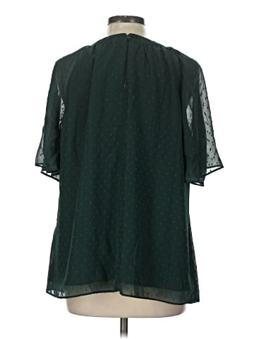 Universal Standard Short Sleeve Blouse (view 2)