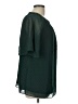 Universal Standard 100% Polyester Green Short Sleeve Blouse Size 12 (XS) - photo 4