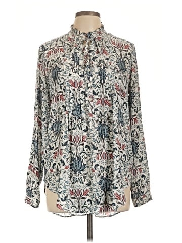 Philosophy Republic Clothing Long Sleeve Blouse (view 1)