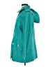 Talbots 100% Polyester Teal Raincoat Size M - photo 5