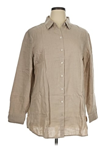 Travelsmith 3/4 Sleeve Button-Down Shirt (view 1)