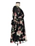 A. Byer 100% Polyester Floral Black Cocktail Dress Size 7 - photo 4
